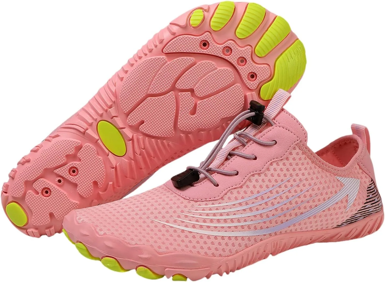 Barefoot Water Shoes for Women Men Breathable & Non-Slip Water Shoes, Athletic Wide Toe Water Shoes Quick Dry Zero Drop Trail Running Shoes for Swimming, Walking & Hiking