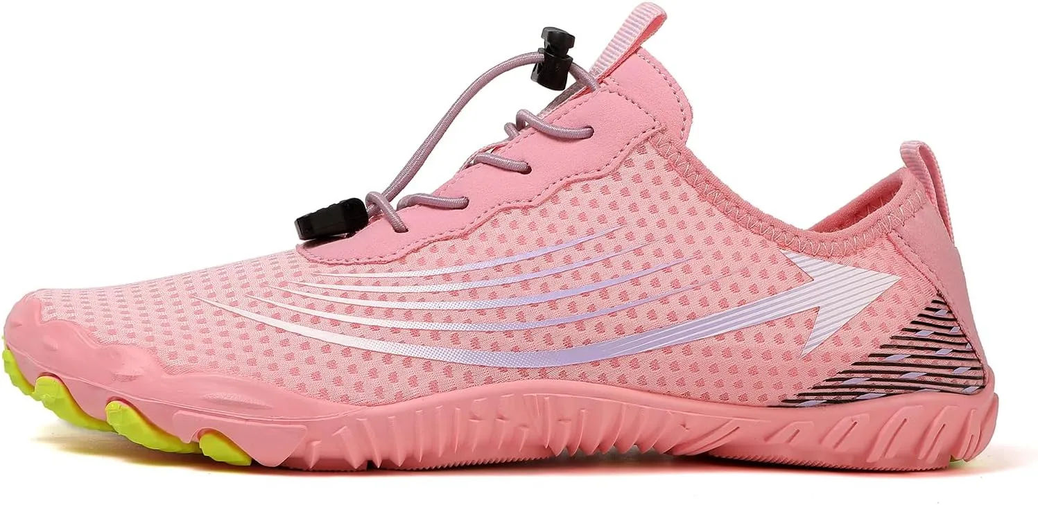 Barefoot Water Shoes for Women Men Breathable & Non-Slip Water Shoes, Athletic Wide Toe Water Shoes Quick Dry Zero Drop Trail Running Shoes for Swimming, Walking & Hiking