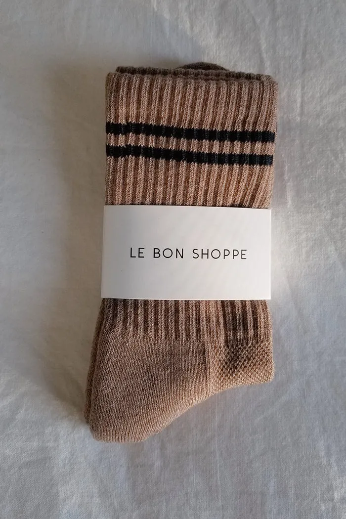 BOYFRIEND SOCKS COCOA