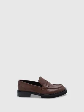 Brown Oxford Loafers