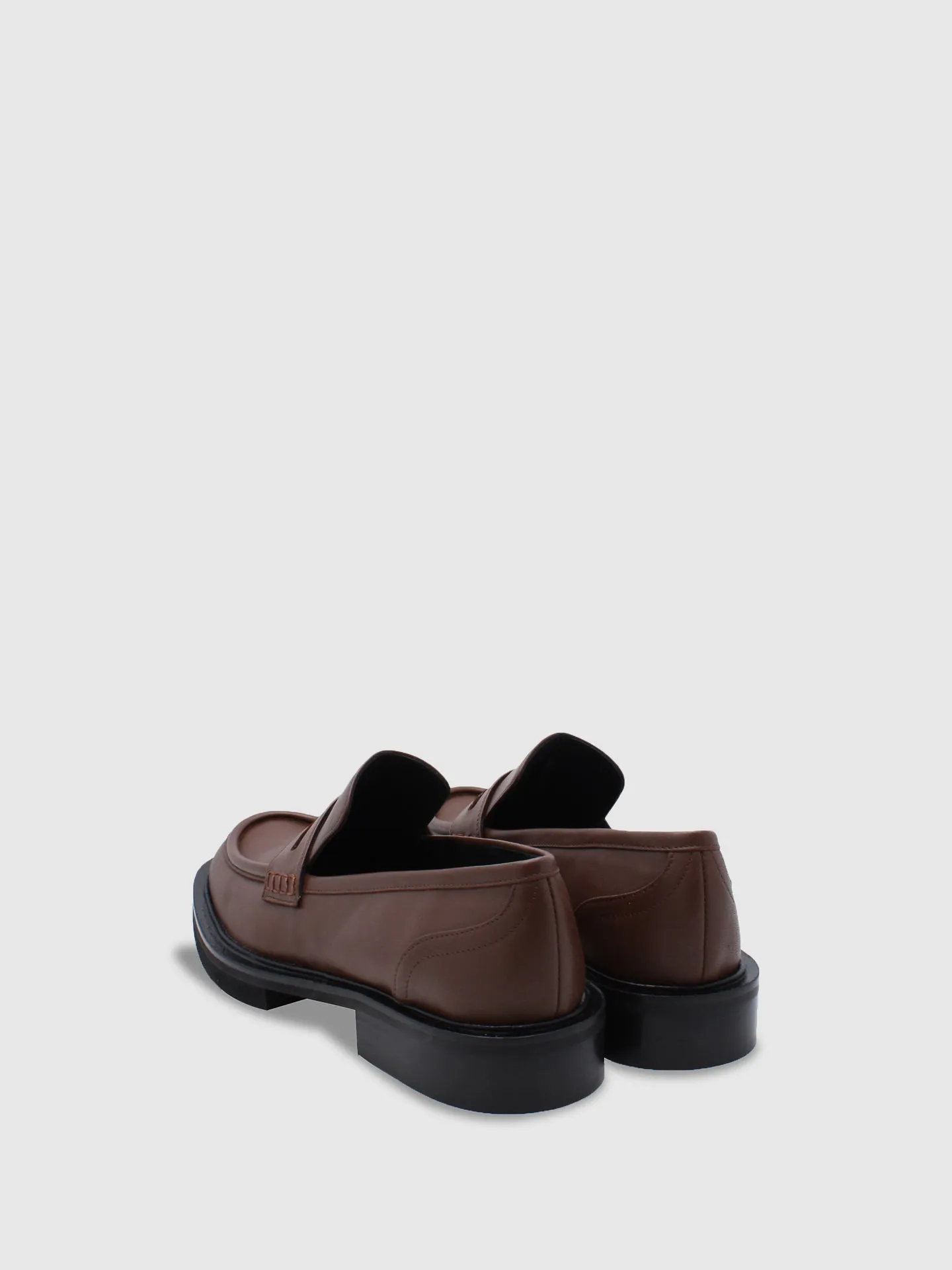 Brown Oxford Loafers