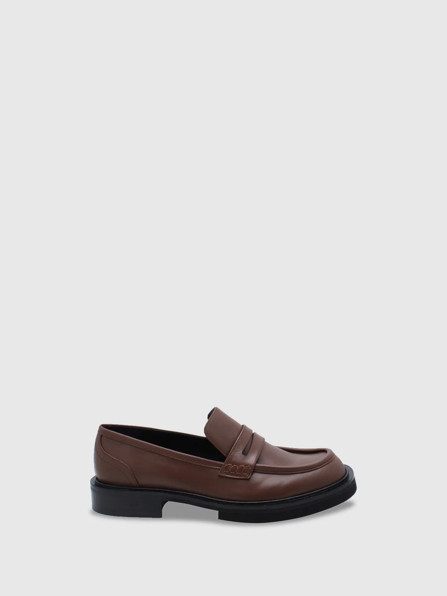 Brown Oxford Loafers