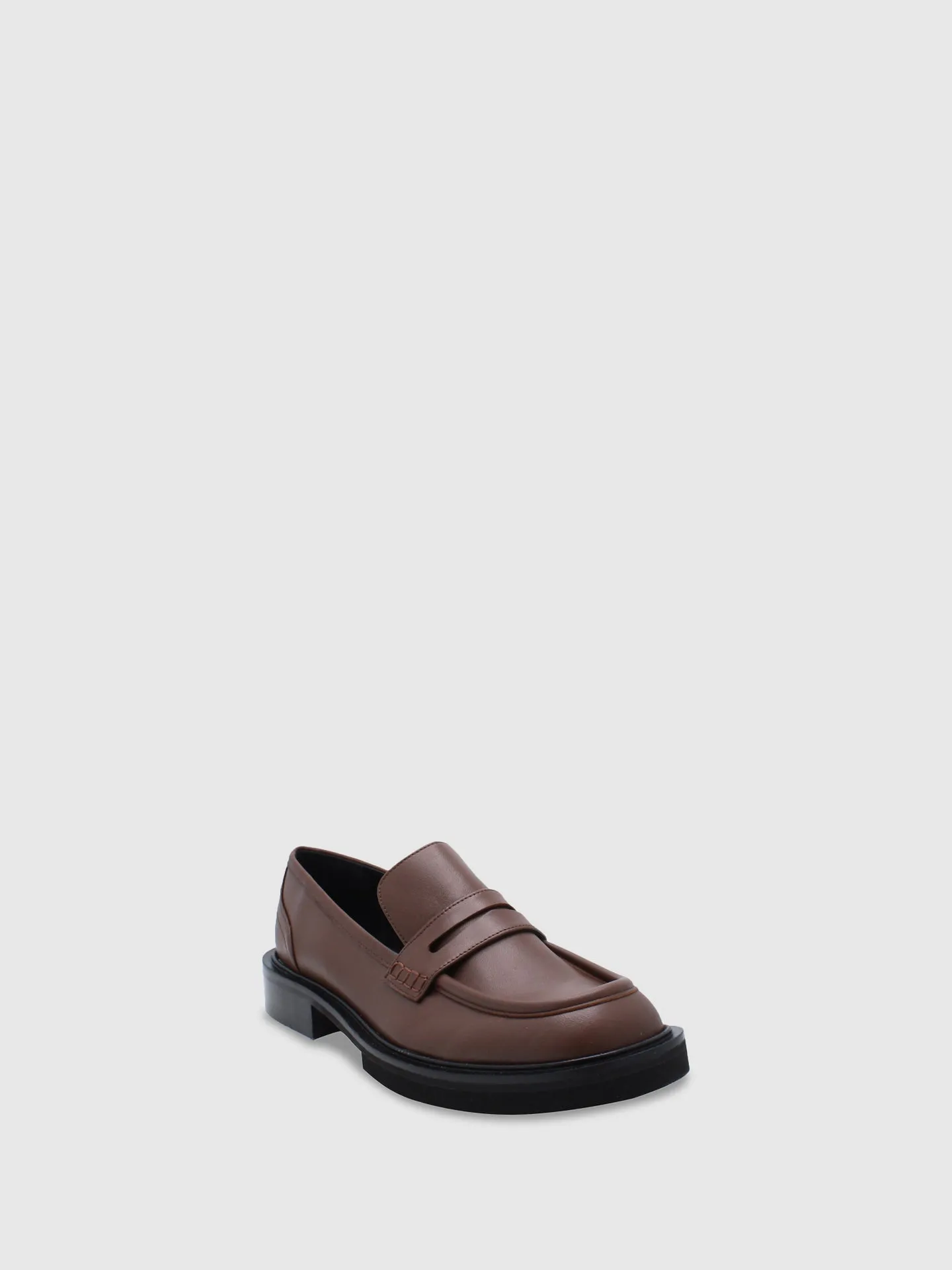 Brown Oxford Loafers
