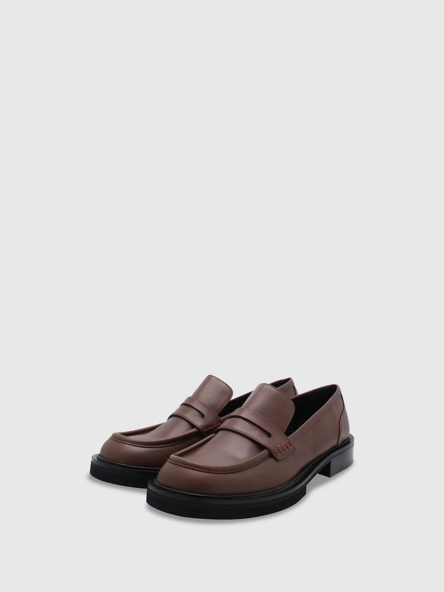 Brown Oxford Loafers