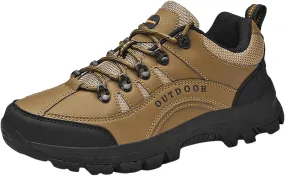 Fashion Summer and Men Hiking Shoes Non Slip Soles Thick Bottom Mesh Breathable Casual Lace Up Mens Casual Sneaker