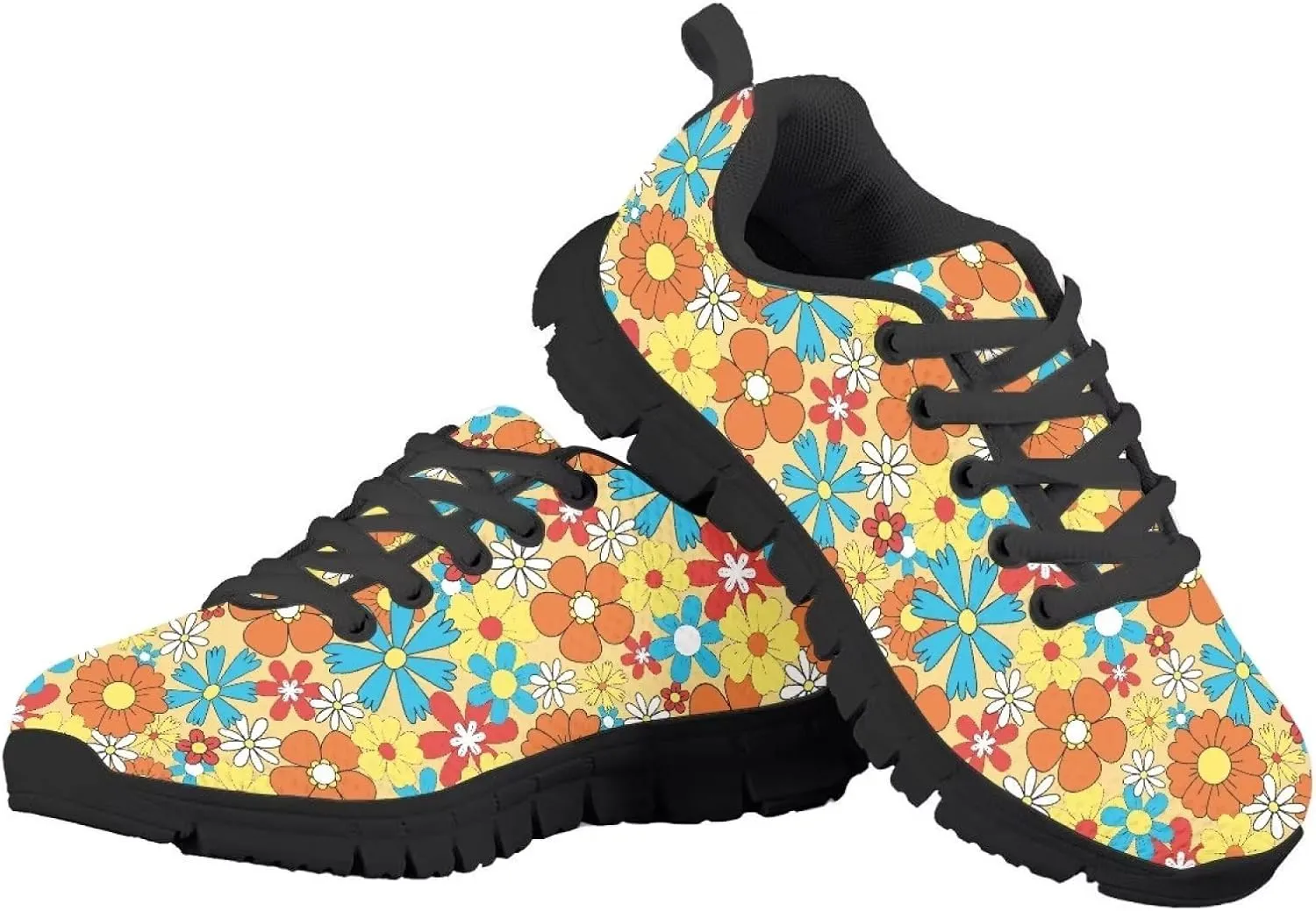 GIFTPUZZ Unisex-Child Low Height Breathable Sneakers Running Lightweight Sports Sneakers