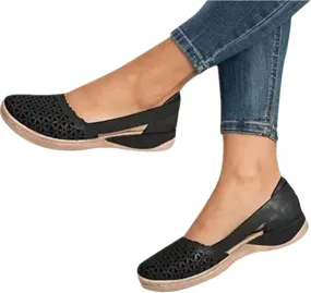 Ladmiple Sneakers For Women Slip On Low Top Fashion Dressy Casual Summer Comfort Non Slip Walking Shoes Flats Loafers