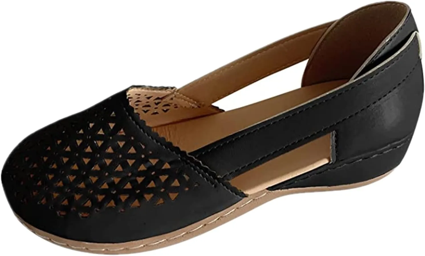 Ladmiple Sneakers For Women Slip On Low Top Fashion Dressy Casual Summer Comfort Non Slip Walking Shoes Flats Loafers
