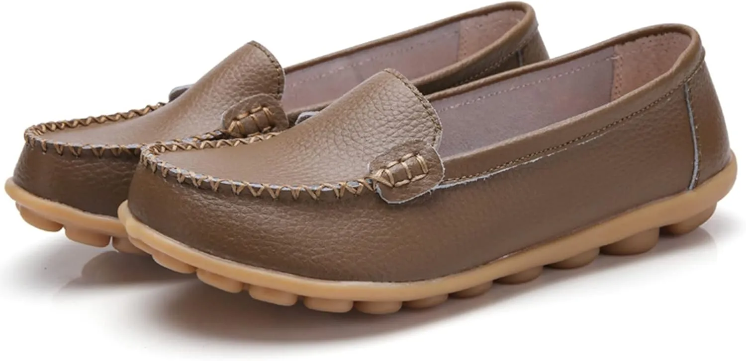 Loafers for Women Comfort Flat Shoes Lightweight Moccasins Shoes Slip On Penny Loafers Casual Work Shoes