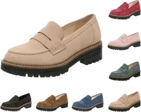 Orthoture-Orthopedic Platform Loafers Comfort Lightweight Shoes Womens Round Toe Walking Shoes Slip on Casual Shoes