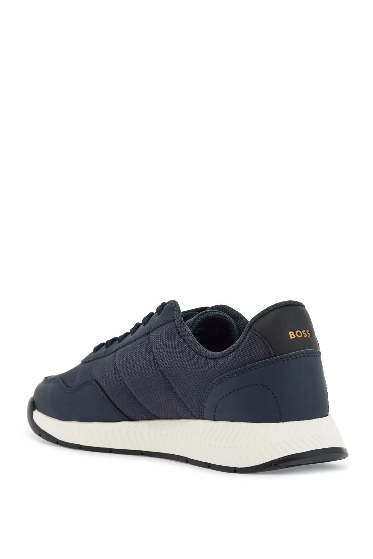 Sneakers Titanium Runn Nypu Eco-leather Dark Blue Rubber Sole