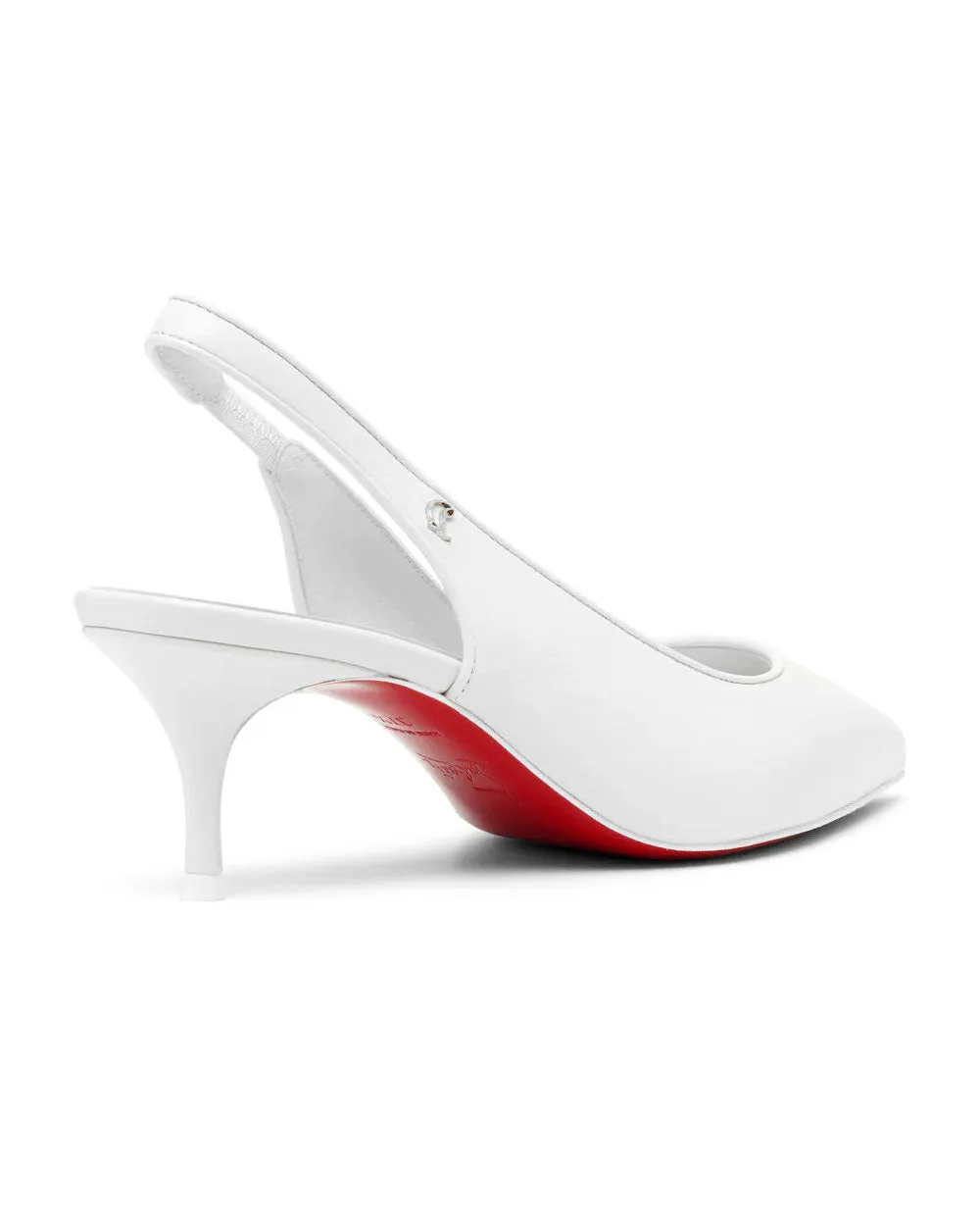 Sporty Kate Slingback in White