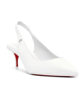 Sporty Kate Slingback in White