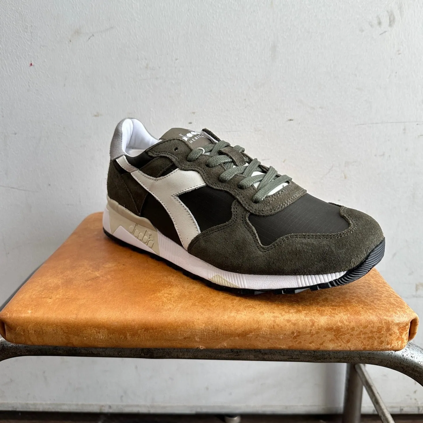 TRIDENT 90 RIPSTOP STONEWASH | GREEN ROSEMARY | DIADORA