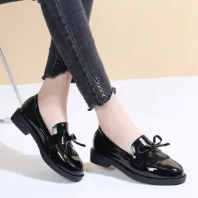 Uzeta Schoenen | Dames Kwastje Leren schoenen