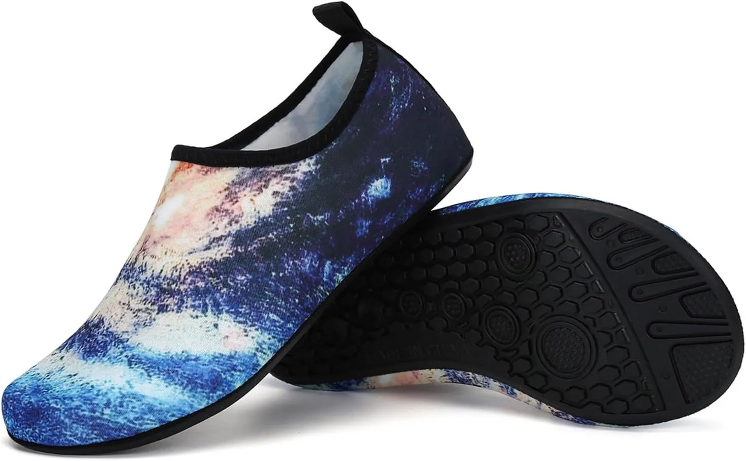 Water Proof Shoes for Women Wide Width Water Sports Shoes Barefoot Quick-Dry Aqua Yoga Socks Slip On for Women Barefoot Non-Slip Beach Pool Swimming Diving Surf Aqua Sports Walking Yoga Shoe