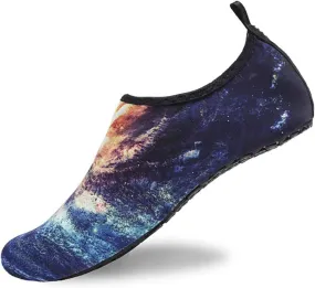 Water Proof Shoes for Women Wide Width Water Sports Shoes Barefoot Quick-Dry Aqua Yoga Socks Slip On for Women Barefoot Non-Slip Beach Pool Swimming Diving Surf Aqua Sports Walking Yoga Shoe